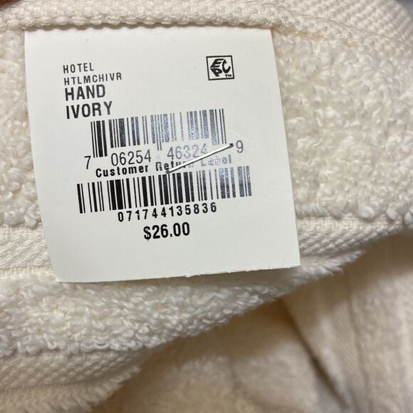 Hotel Collection Ultimate Micro Cotton®
16" × 30" Hand Towel. Color:Ivory - Picture 6 of 7